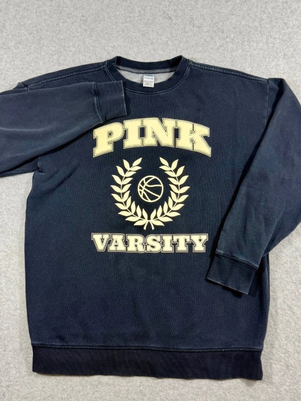 Victoria's Secret PINK Small Varsity Basketball Sweatshirt